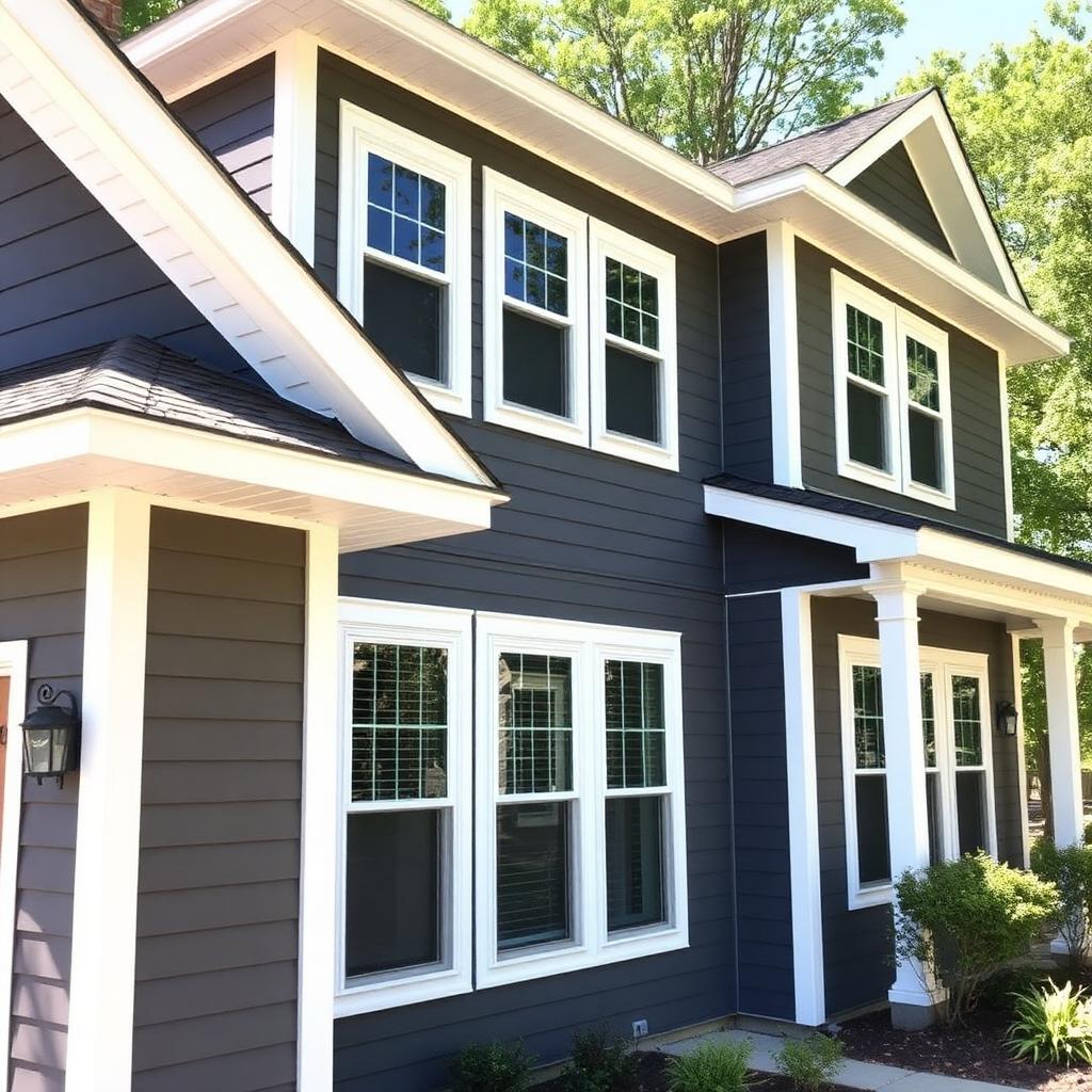 Two-Story Vinyl Refresh after